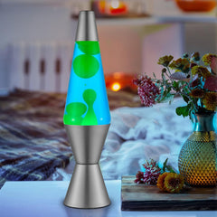 Lava® Lamp - 14.5 Deep Ocean - The Original Motion Light - Yellow/Green Wax and Blue Liquid - Item #2634 (Amazon Exclusive)