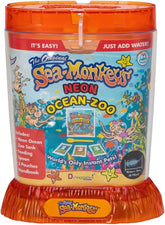 Sea-Monkeys® Ocean Zoo Neon - World's Only Instant Pets® - Assorted Colors - Ages 6+ (Pack of 1)