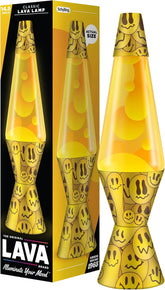 The Original Lava® Lamp - 14.5 Grinning Globs - Classic Liquid Motion Lamp - Yellow Lava and Orange Liquid - Item #2094 (Amazon Exclusive)