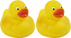 Classic Yellow Rubber Ducky by Schylling (Pack of 2)