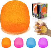 Squishy Fidget Toys Stress for Kids and Adults. Super Solid Squeeze Ball. Sensory for Stress Relief. Birthday. Easter Basket Stuffers and Party Favors(Orange)