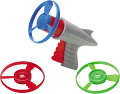 Schylling Lunar Launcher - Retro Launching Toy - Shoots Colorful Disks Horizontally and Vertically - Includes Launcher and Three Disks - Ages 6 and Up