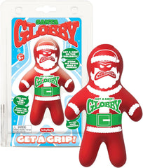 Schylling Santa Globby - Sensory Toy with a Tough Squish - Get a Grip with a Santa-Themed Squeeze - Ages 3 and Up - One Santa