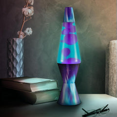 The Original Lava® Lamp - 14.5 Aurora Borealis – Classic Liquid Motion Lamp - Purple Wax and Blue Liquid - Item #2047 (Amazon Exclusive)