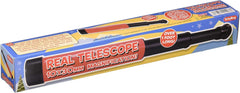 Schylling Spy Glass Telescope - Classic Telescope for Kids - Durable Observation Scope with Rubber Eye Cup for Imaginative Play - Ages 6 and Up - One Piece