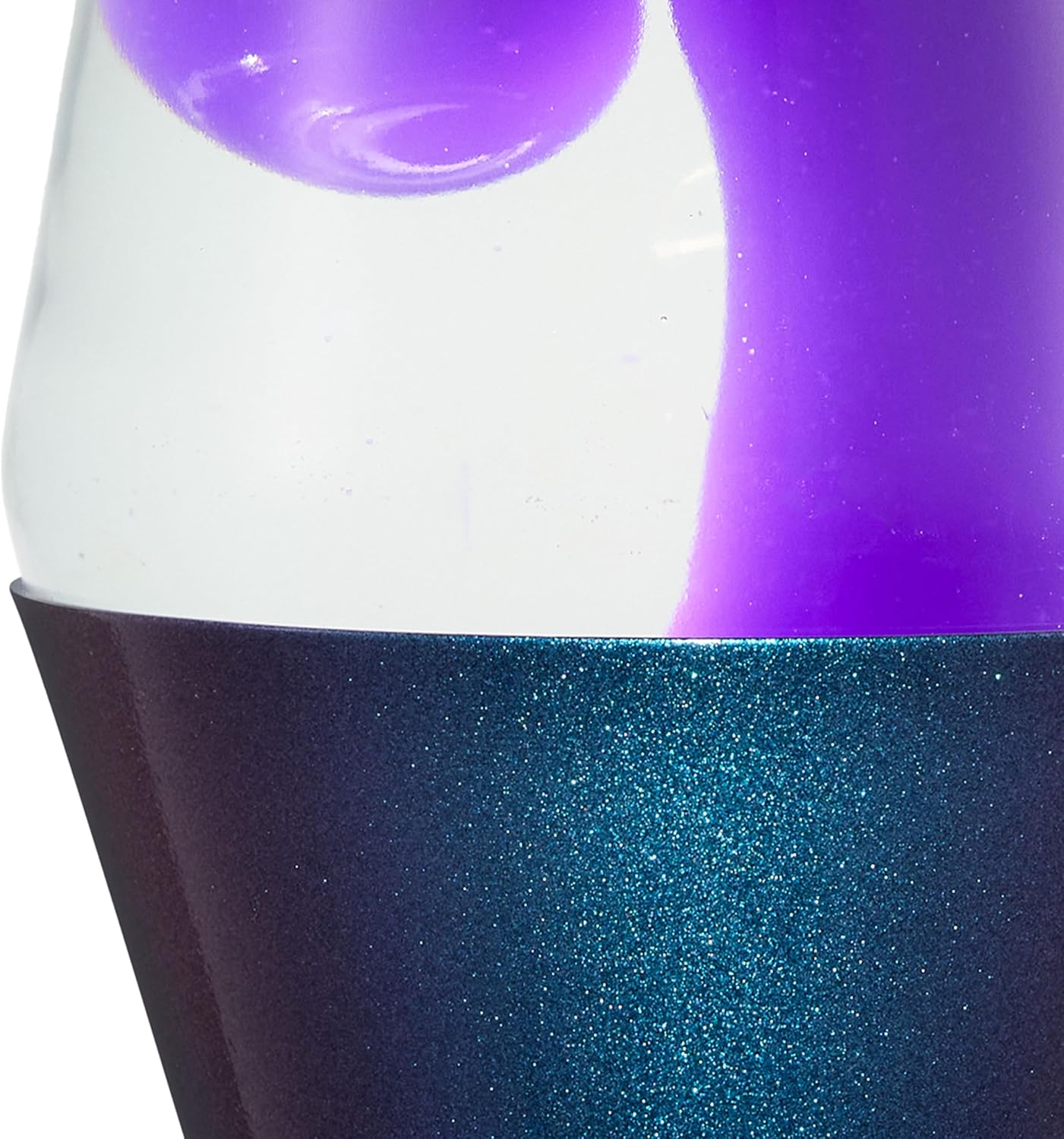 Lava The Original Lamp - 14.5 Black Iris – Classic Liquid Motion Lamp - Purple Wax and Clear Liquid - Item #2425 (Amazon Exclusive)
