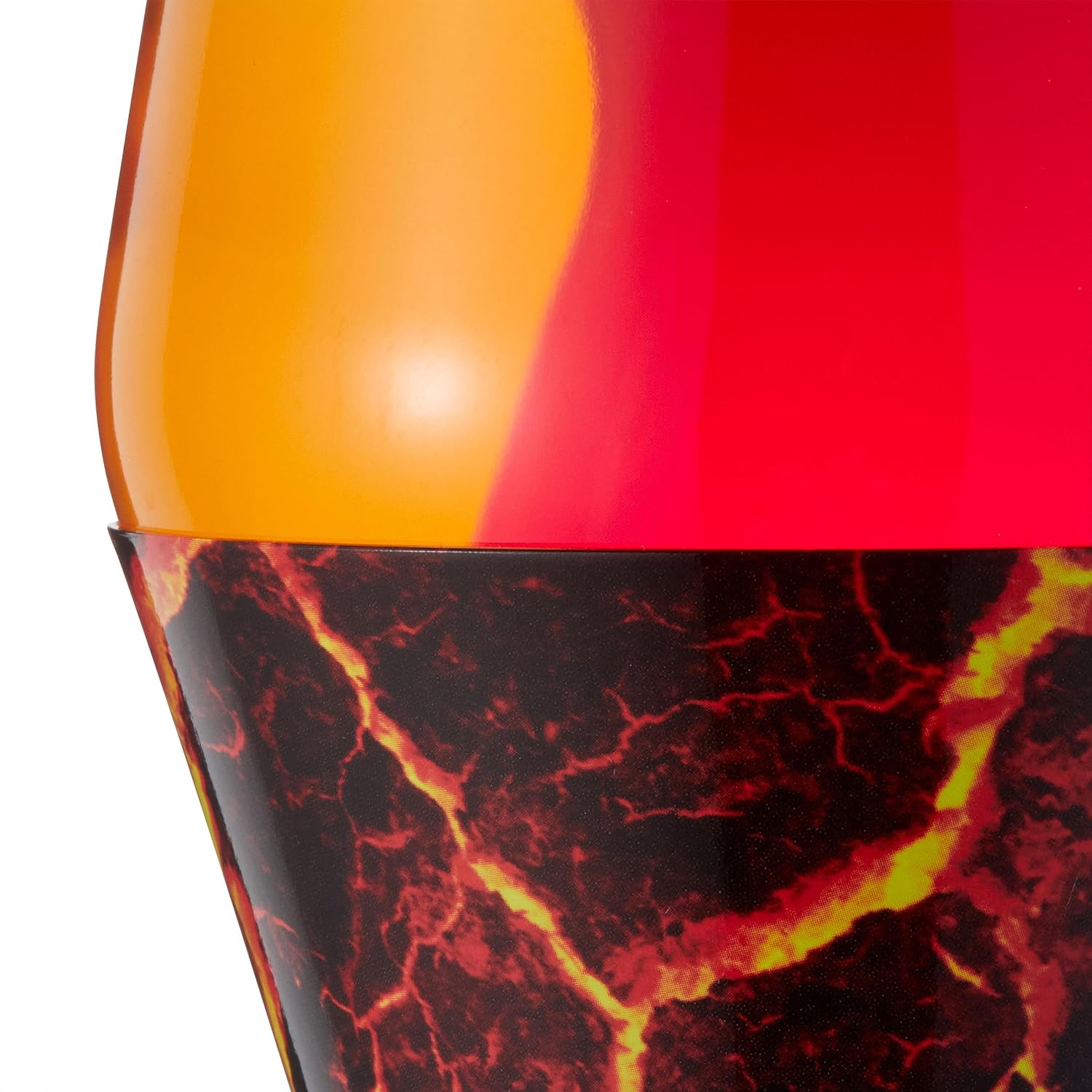 The Original Lava® Lamp - 14.5 Volcanic Crags - Classic Liquid Motion Lamp - Red Wax and Orange Liquid - #2078 (Amazon Exclusive)
