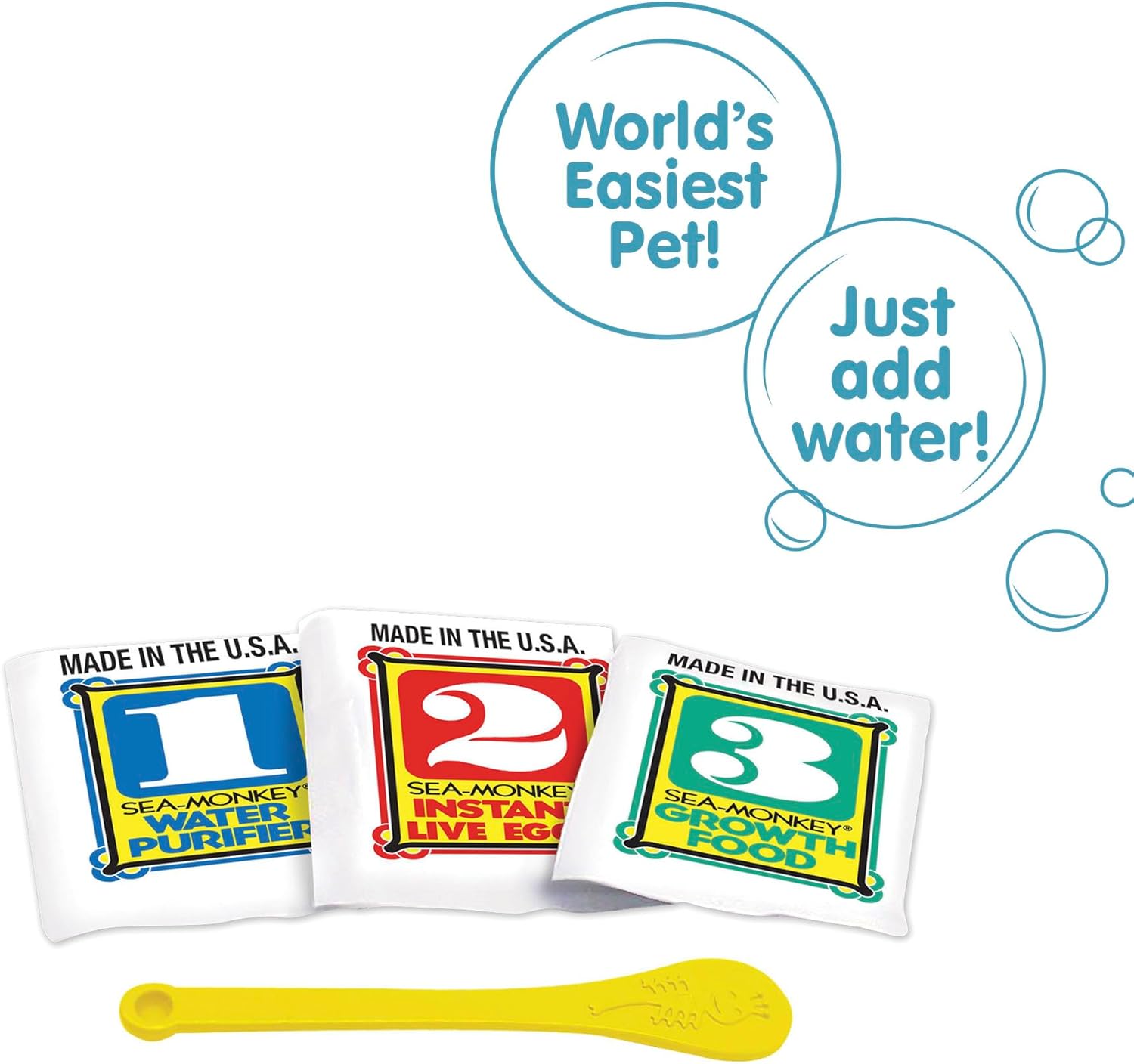 Sea-Monkeys® Instant Life - World's Only Instant Pets® - Ages 6+ (Pack of 1)