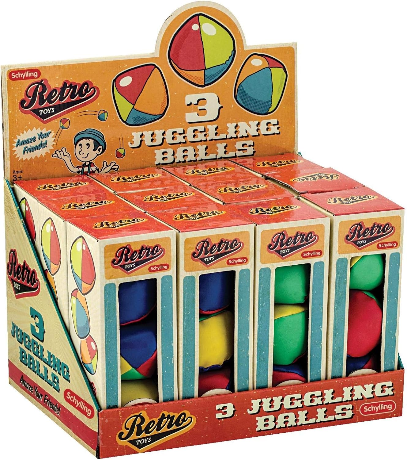Schylling Retro Juggling Balls