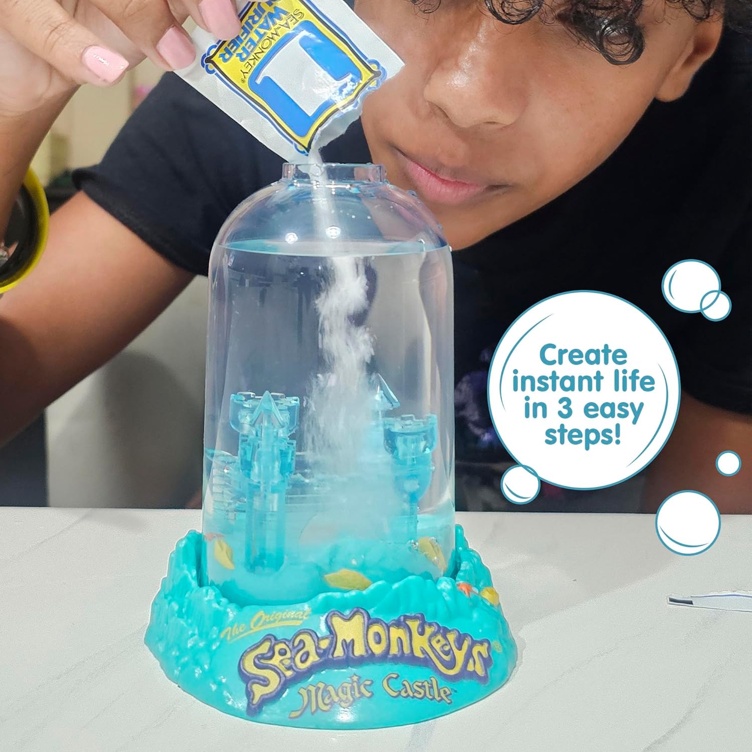 Sea-Monkeys® Magic Castle - World's Only Instant Pets® - Ages 6+ (Pack of 1)