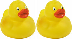 Classic Yellow Rubber Ducky by Schylling (Pack of 2)