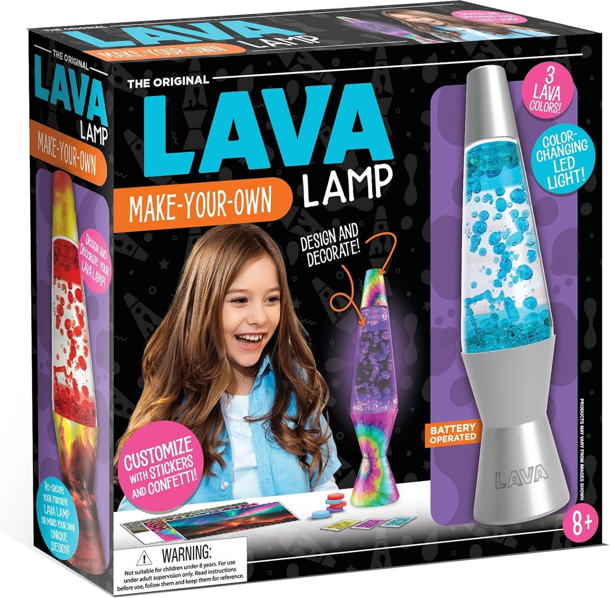 Lava® Lamp - Make Your Own Lava Lamp Custom Color Craft Kit