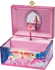 Schylling Iridescent Ballerina Jewelry Box. Pink