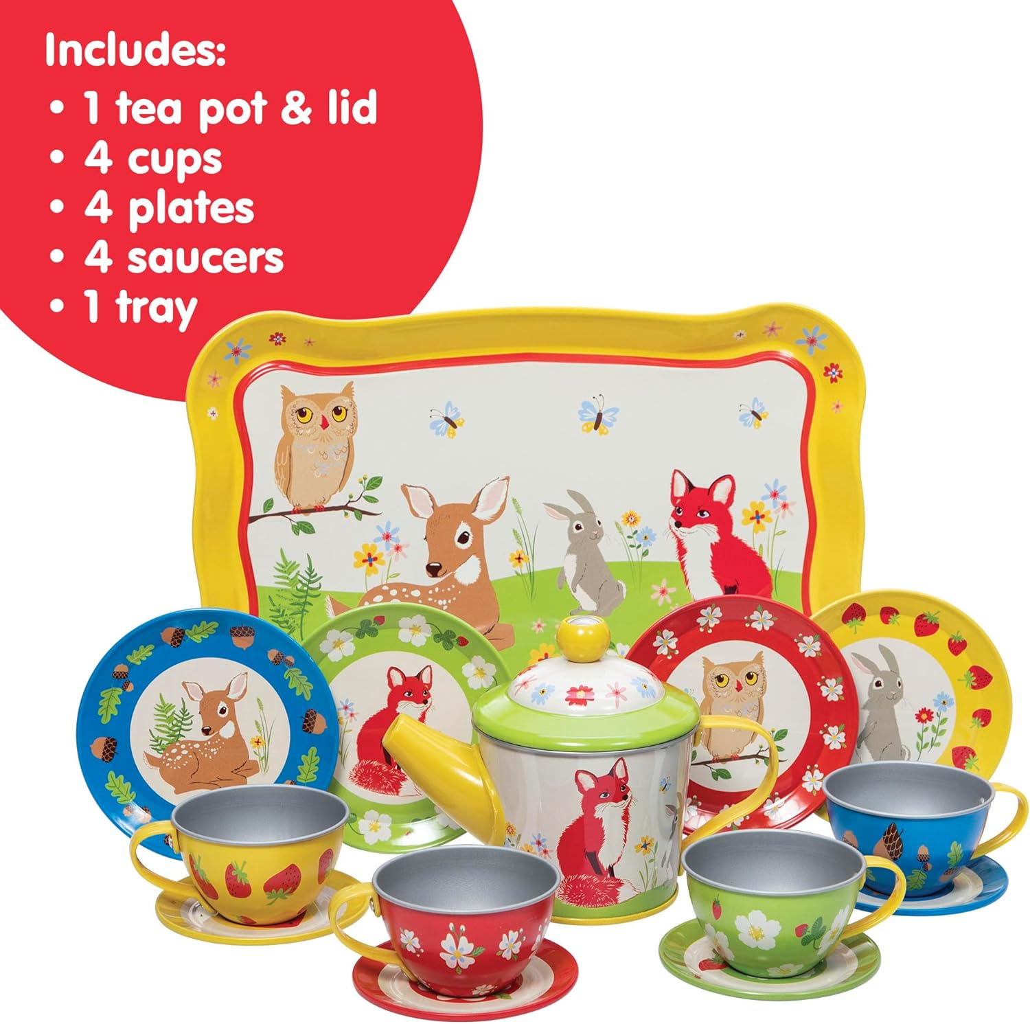 Schylling Forest Friends Tea Time Toy