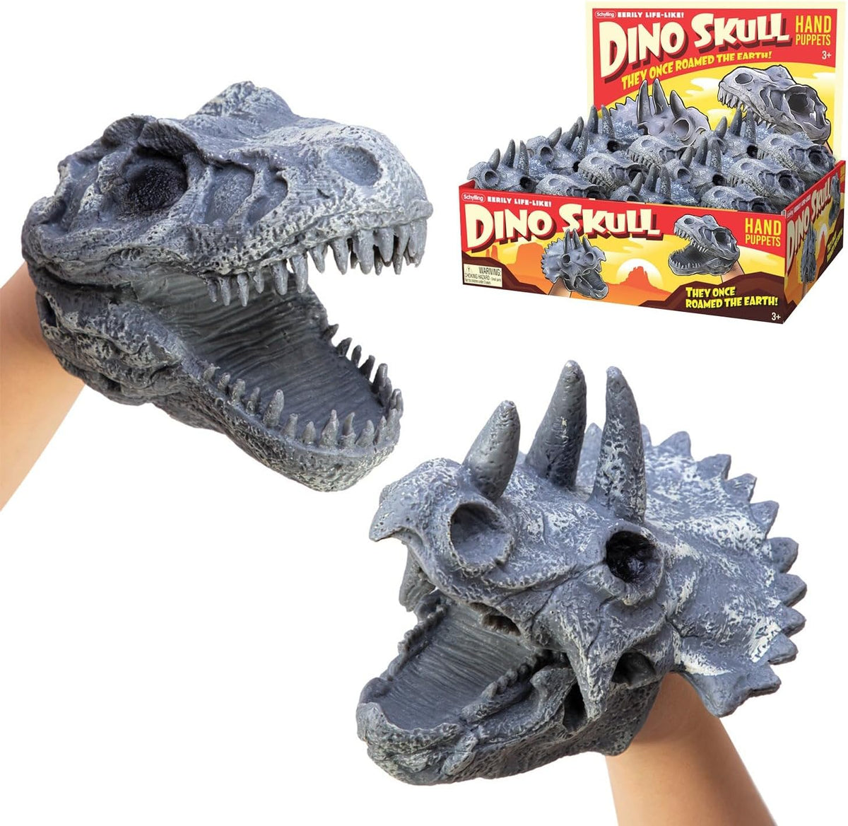 SCHYLLING Dino Skull Hand Puppet