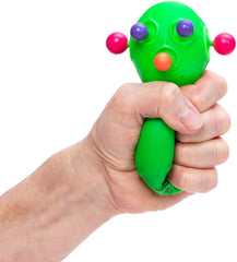 Schylling NeeDoh Panic Pete - Sensory Squeeze Toy - Popping Eyes. Ears & Nose - 4 Tall - Color May Vary (Pack of 1)